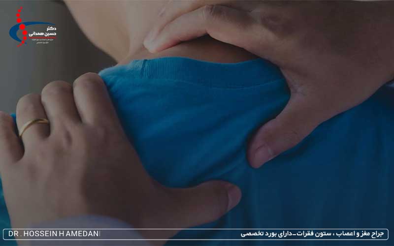 علائم دیسک گردن شدید چیست